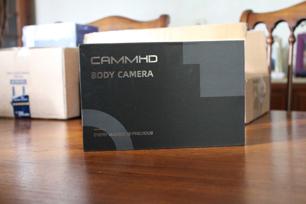 Câmara de Vigilância Pessoal CAMMHD - Nova e Selada