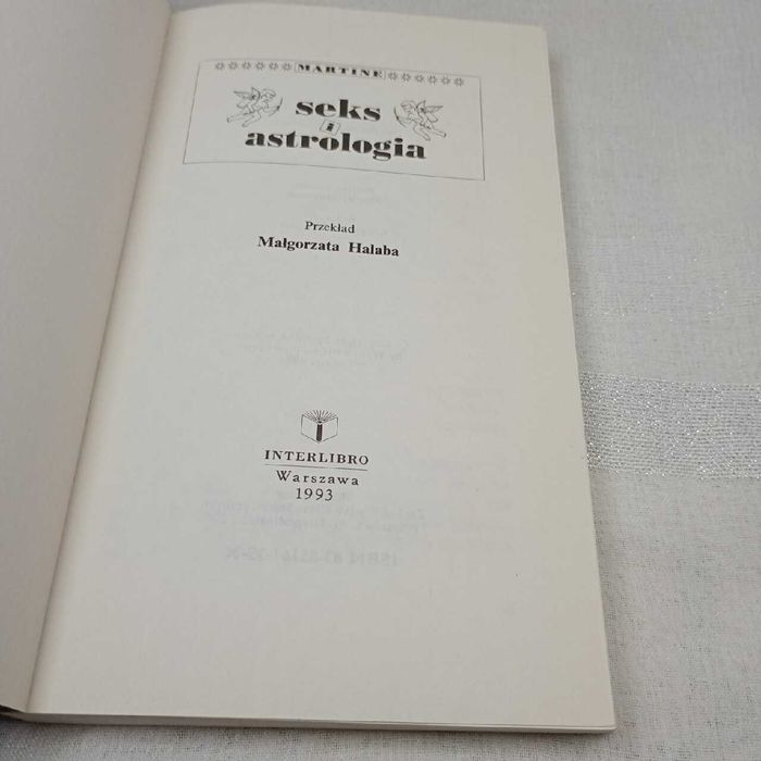 Seks i astrologia. Joanna Martine