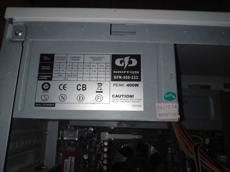 Настольный ПК Windows 7 Pentium 4