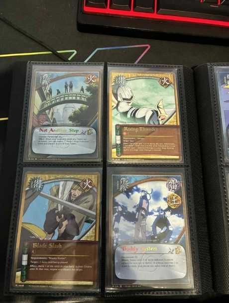 Lote Cartas Naruto ccg