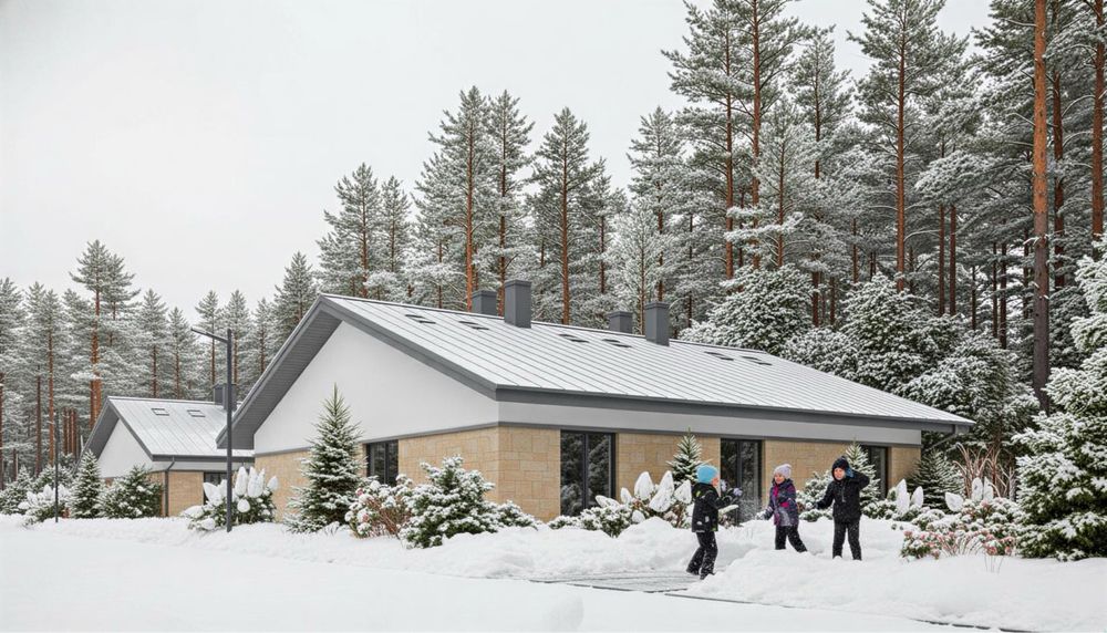 Каартира 37 м2, рядом с лесом и озером.