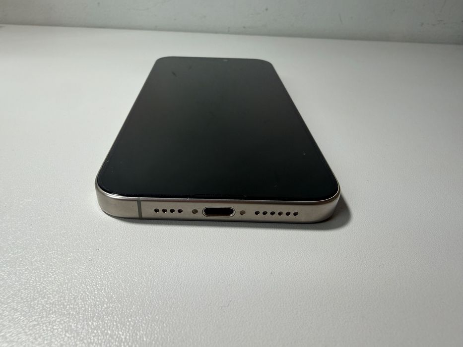 iPhone 15 pro max 512 GB/ Natural titaniu/ Bateria 87%/ Wrocław sklep