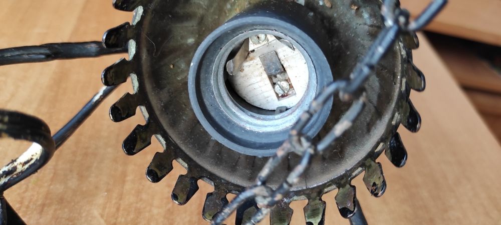 Люстра с плафоном винтаж