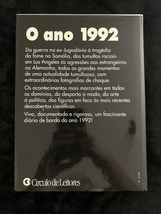 O Ano 1992 Anuário Ilustrado, Círculo de Leitores 1993