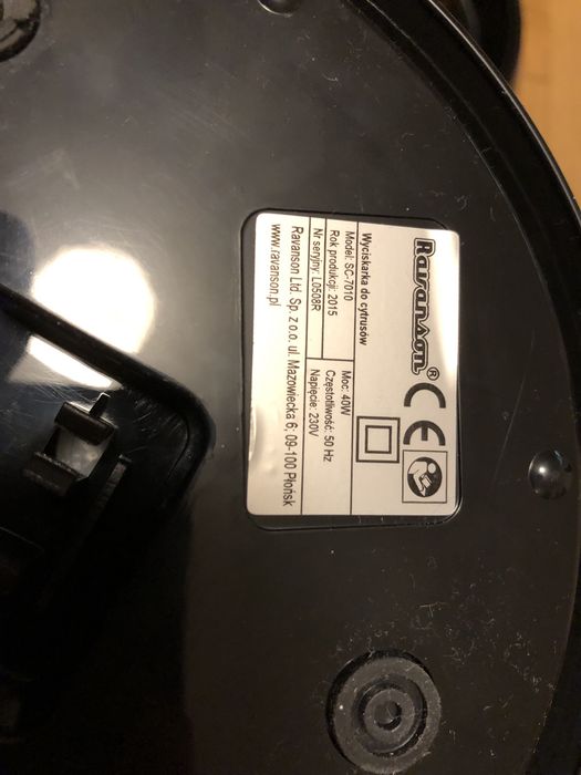 Wyciskarka do cytrusow