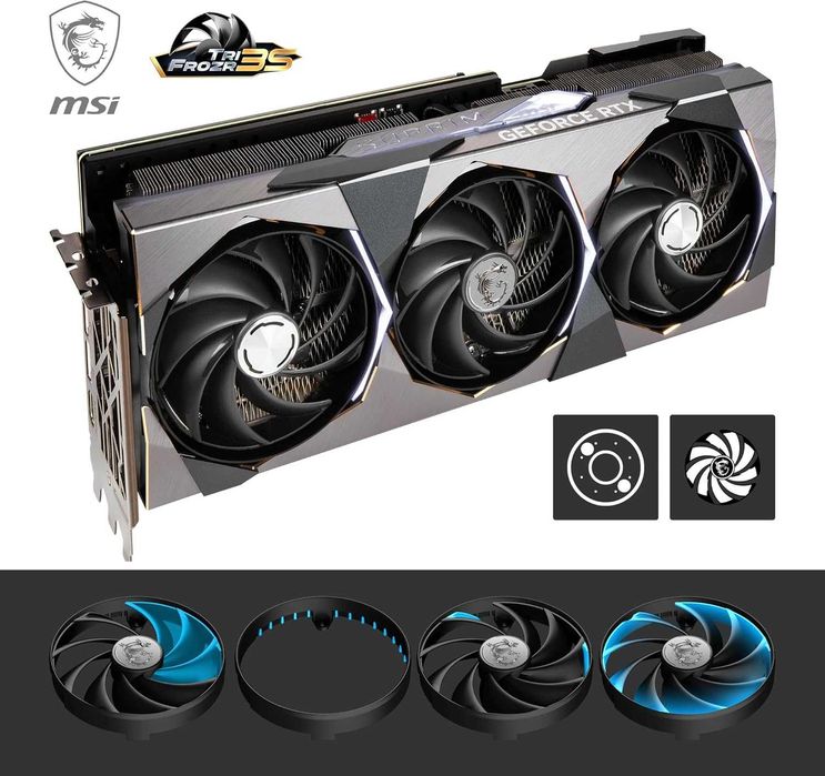 MSI GeForce RTX 4070 Ti SUPRIM 12G