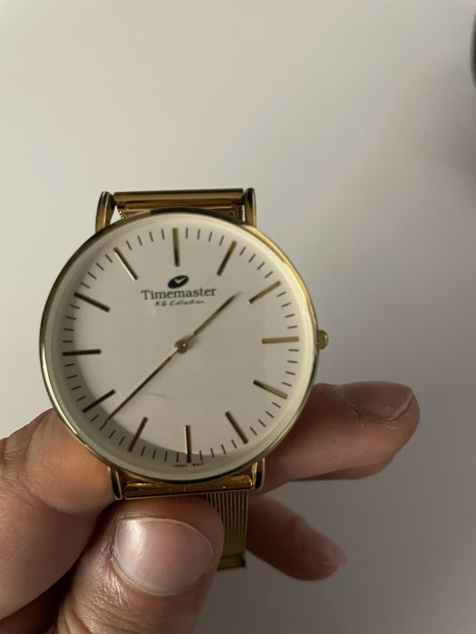 Zloty zegarek damski Timemaster