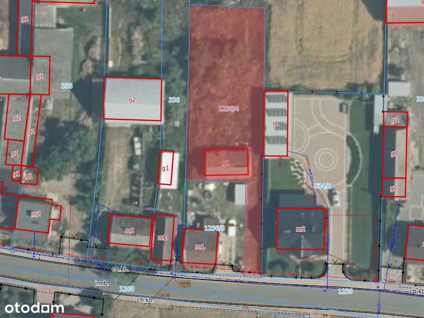 Na sprzedaż działka budowlana w Chwaliszewie – 1066 m²