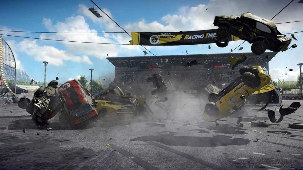 Wreckfest PS4 / PS5 - rozwałka samochodowa, świetne wyścigi! PL