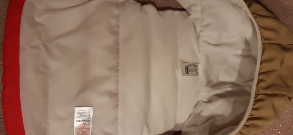 Kamizelka 86/92 z metki 2lata Quechua pikowana gruba