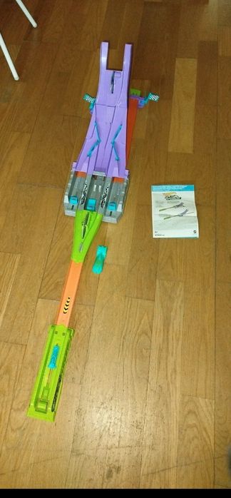 Pista Hotwheels split speeders