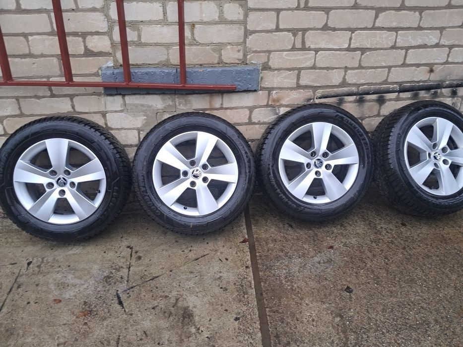 Продам орег.диски Skoda Superb 5 112 R  16+зим резина GOOD VEAR,21 рік