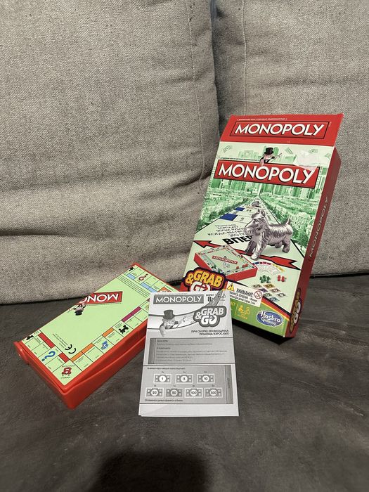 Настiльна гра Hasbro дорожня Монополія