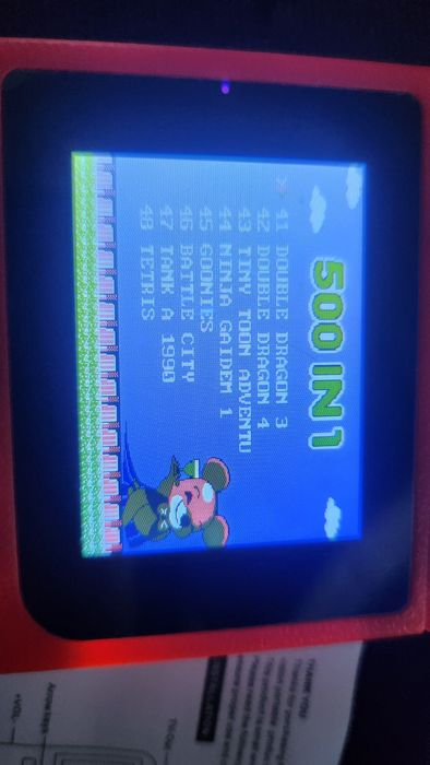 Mini Consola Retro Gaming com mais de 400 jogos de Arcade de 8 bits