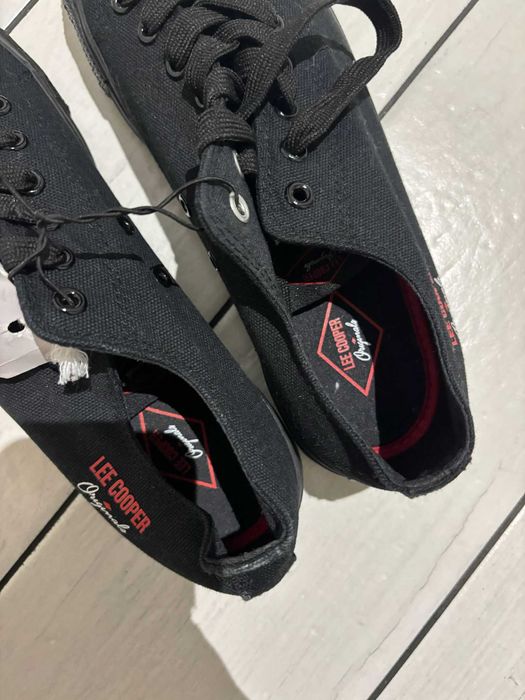 Klasyczne Czarne Trampki LEE COOPER Originals