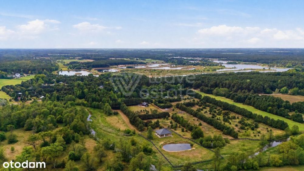 Działka ze stawem blisko Narwi – Małe Mazury - Więcej