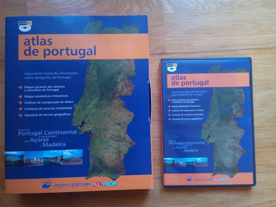 CD Atlas de Portugal - Porto Editora