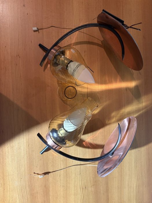 Stare lampki miedziane