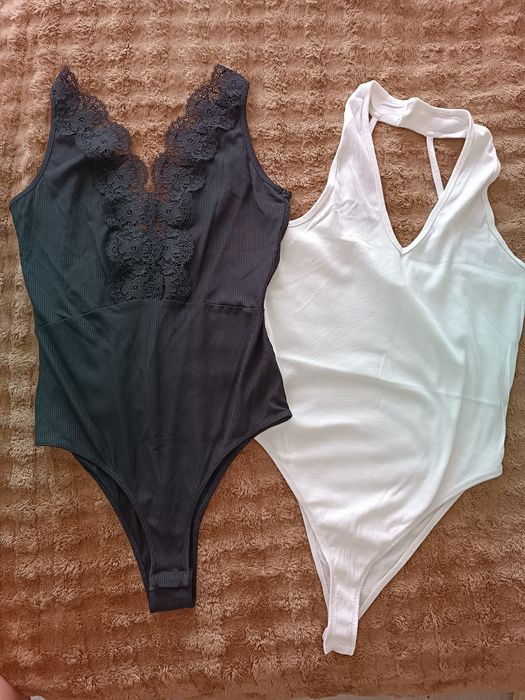 Боді чорного кольору білого кольору