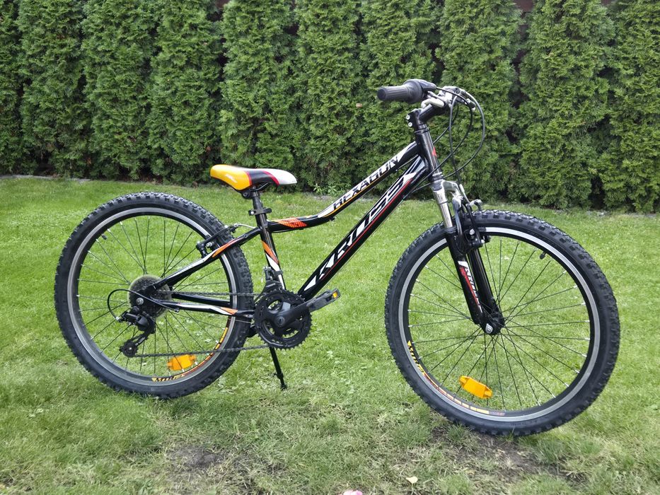 Aluminiowy Rower KROSS koła 24" Transport W-wa