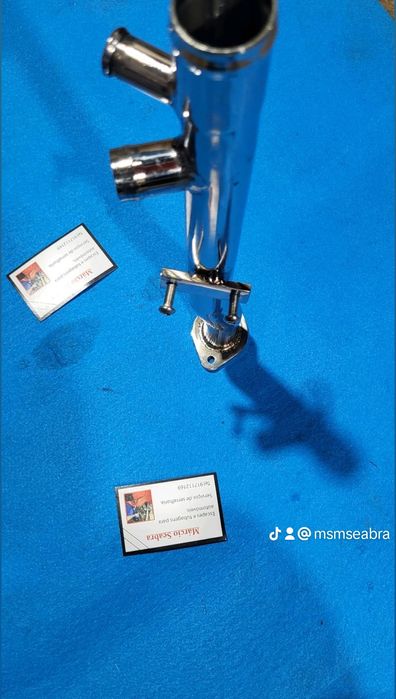 G40 tubo água em inoxidável