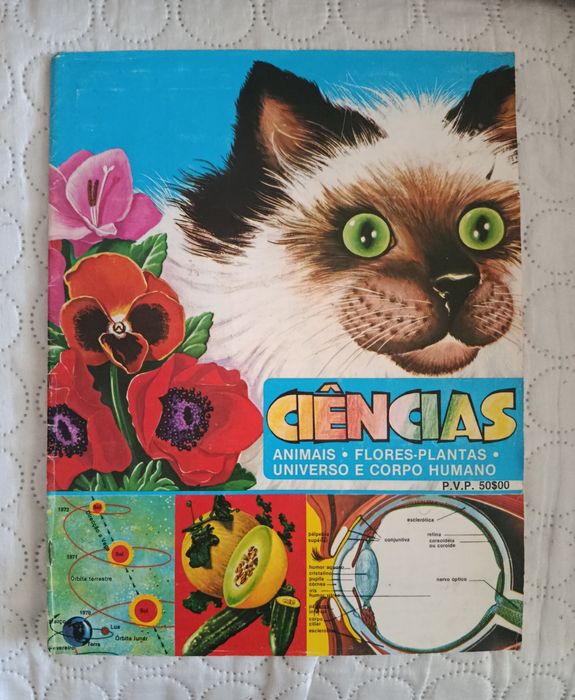 Caderneta de cromos CIÊNCIAS  (Completa)