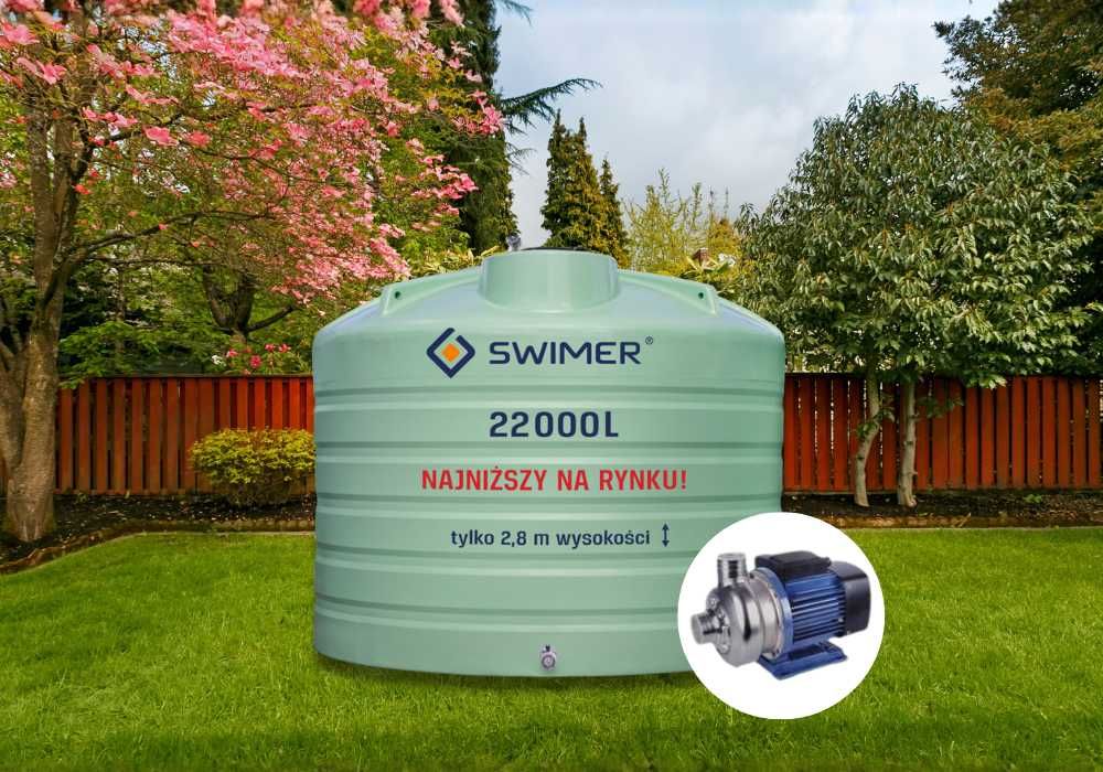 Zbiornik do nawozów płynnych na nawozy RSM 22000L z pompą zewnętrzną