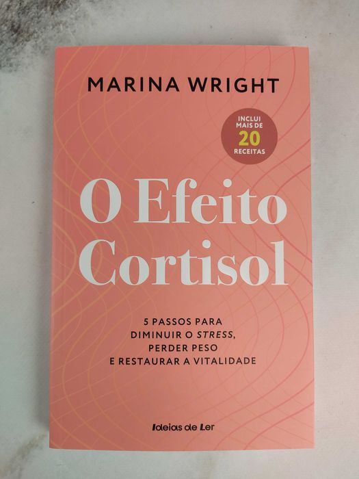NOVO - Livro O Efeito Cortisol, de Marina Wright