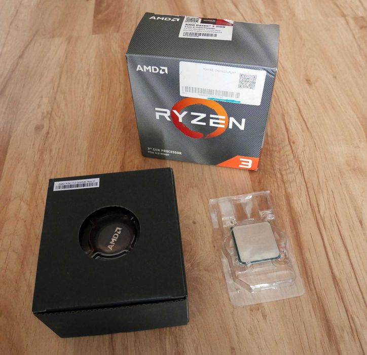 Procesor AMD Ryzen 3 PRO 2200G + chłodzenie AMD, APU, ECC
