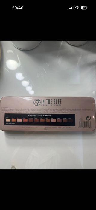 Paletka cieni W7 In The Buff Natural Nude