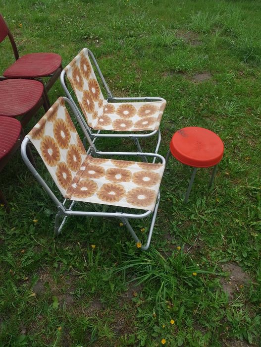 Krzesła fotele prl kolekcje.