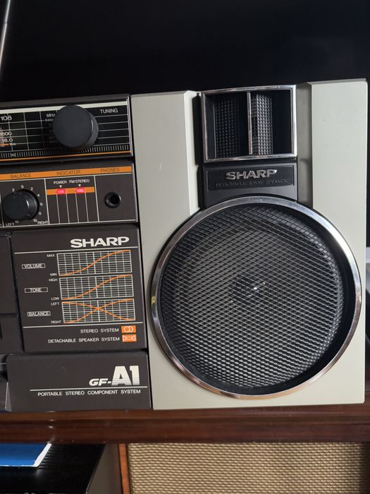 Раритет магнітола Sharp GF-A1 в колекційному стані