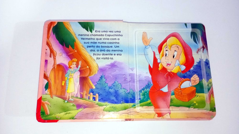 Capuchinho Vermelho - Histórias co Puzzle