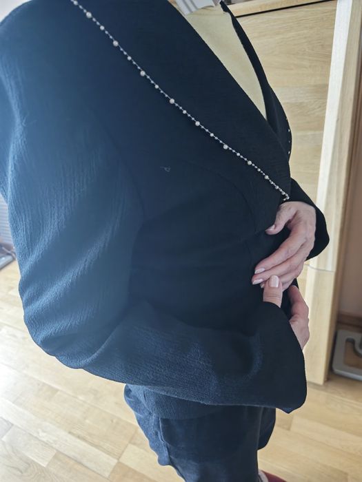 Żakiet damski czarny Donatella Oscarioni