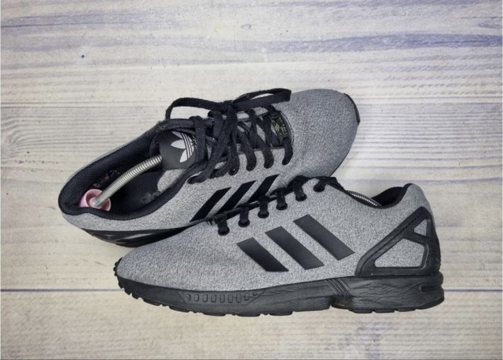 Кросівки літні сірі Adidas ZX Flux