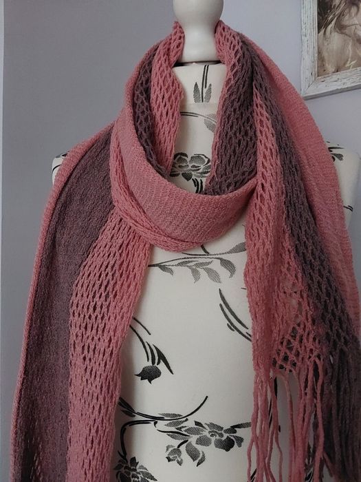 Szalik komin dwa w jednym