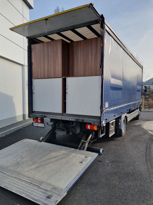 Usługi Transportowe Poznań Solówka/ Winda 1,5 t /Firana/ Paleciak  elektryczny