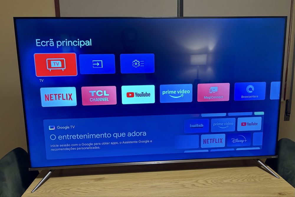 Smart tv TCL 55 polegadas