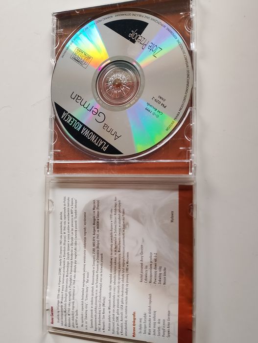 Anna German platynowa kolekcja CD Złote Przeboje