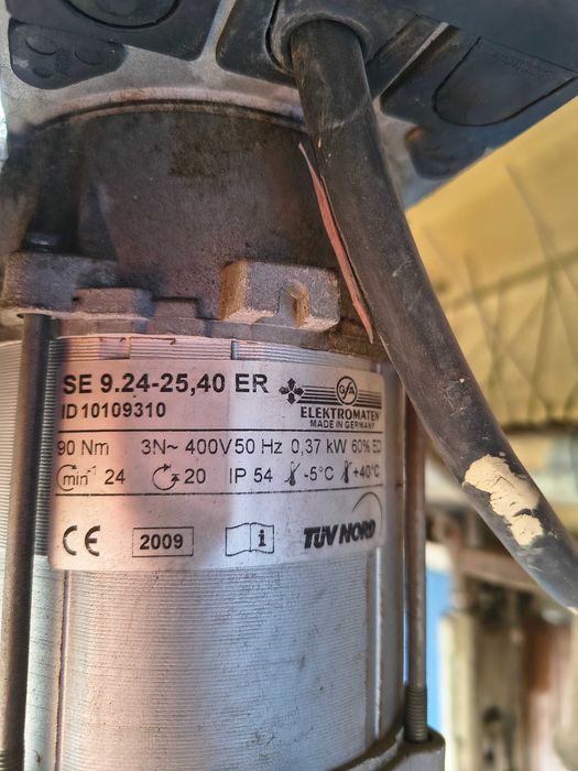 Silnik nasadowy do bramy GFA Elektromaten Se 9.24-25 40 ER