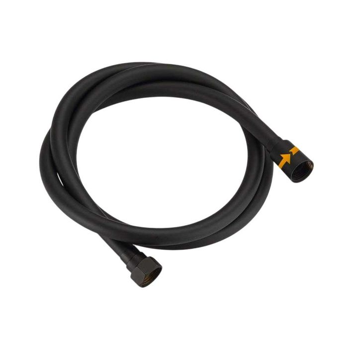 Grifema G852B-18 Wąż prysznicowy czarny 360st G1/2