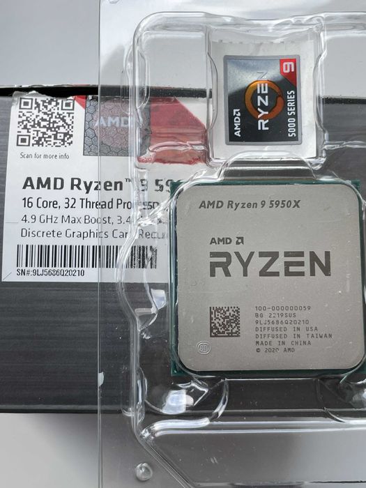 ryzen 9 5950x - купить компьютеры и комплектующие - Цена на OLX.ua