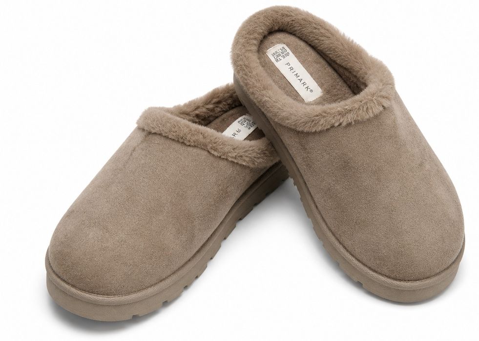 Kapcie buty domowe Primark beżowe,ocieplane r. 40/41 CPŁ