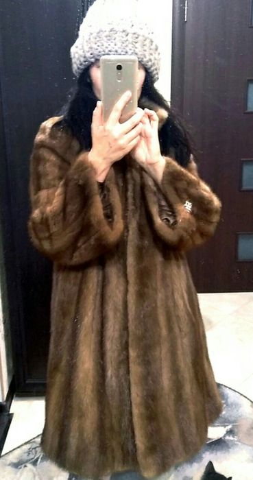 жіноча шуба норкова