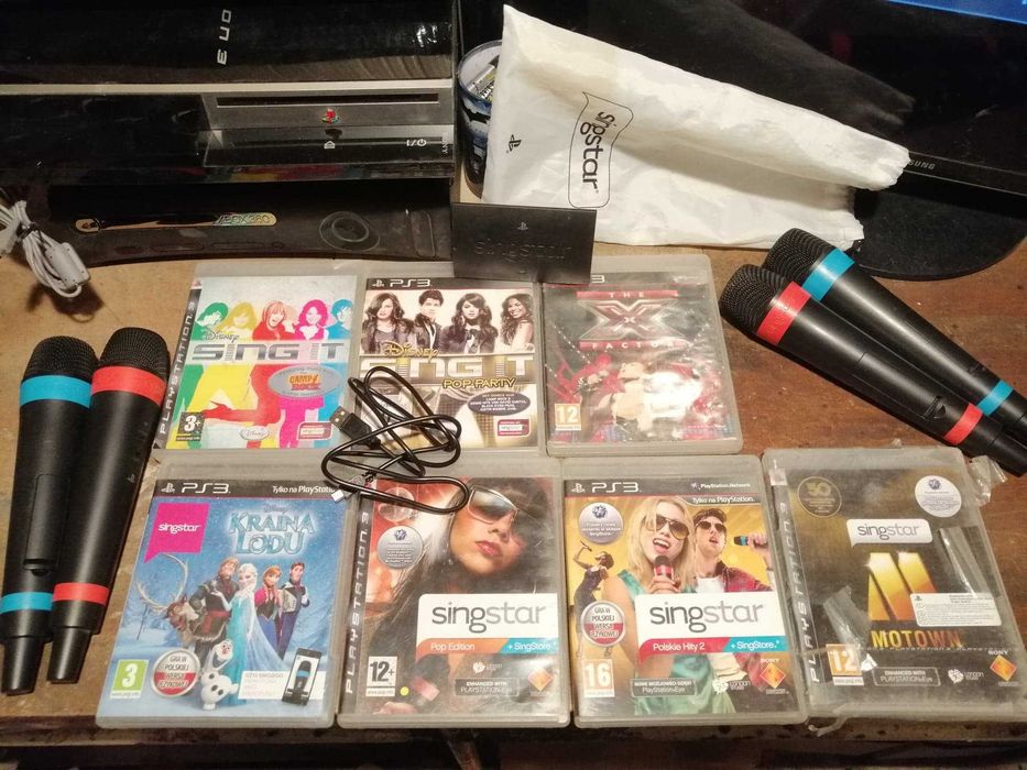 Gitara guitar hero Playstation3 dj hero ps3 move kamera mikrofon pad