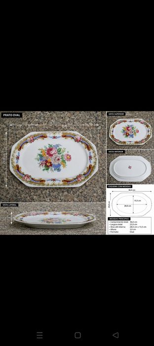 Travessa Limoges vintage