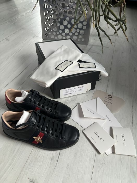 Buty Gucci Ace czarne
