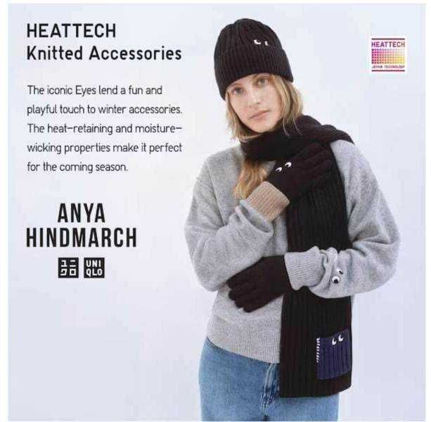 Шапка Uniqlo heattech термо, кашемір, різні моделі