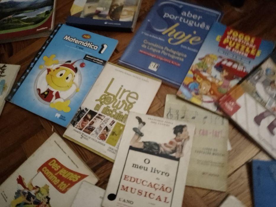 Vários Manuais saldos a partir da Pré até ao 10-Ano e outros Desde 2E.