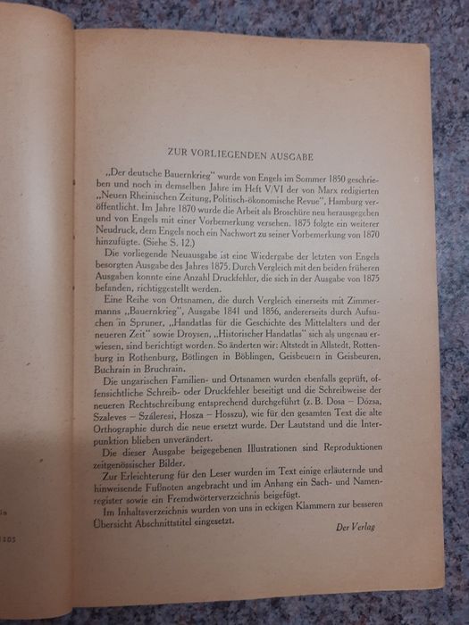 Friedrich Engels - Der deutsche Bauernkrieg [Neuer Weg 1946]
